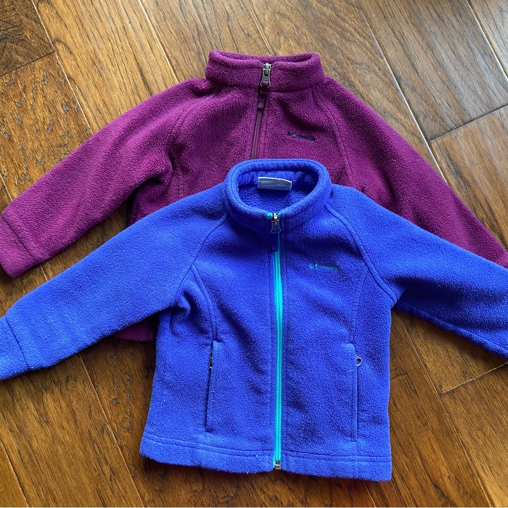 2t Columbia fleece lot (2 jackets)